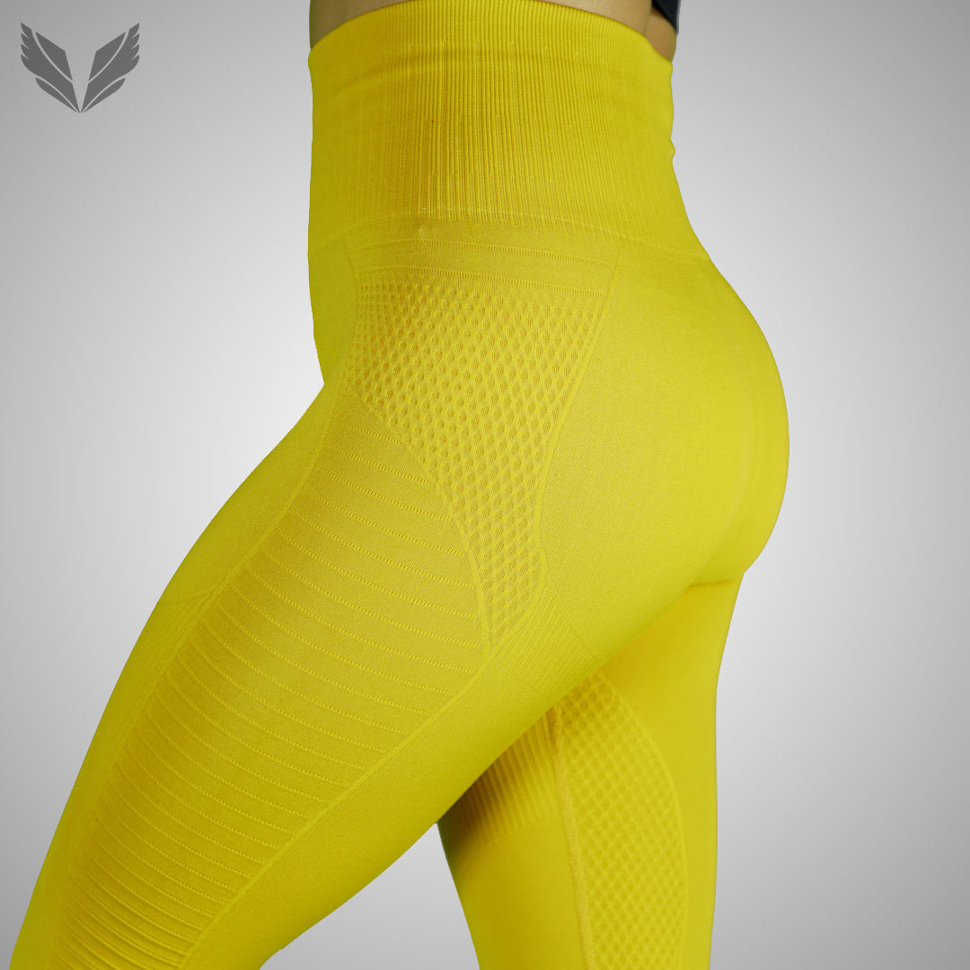 High Waist Squat Proof Sportset Sportlegging Stretchy Dames Sportlegging Comfortabel Rekbaar Hoge Taille Verdano 