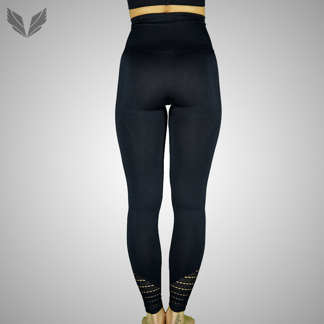 High Waist Squat Proof Sportset Sportlegging Stretchy Dames Sportlegging Comfortabel Rekbaar Hoge Taille Verdano 