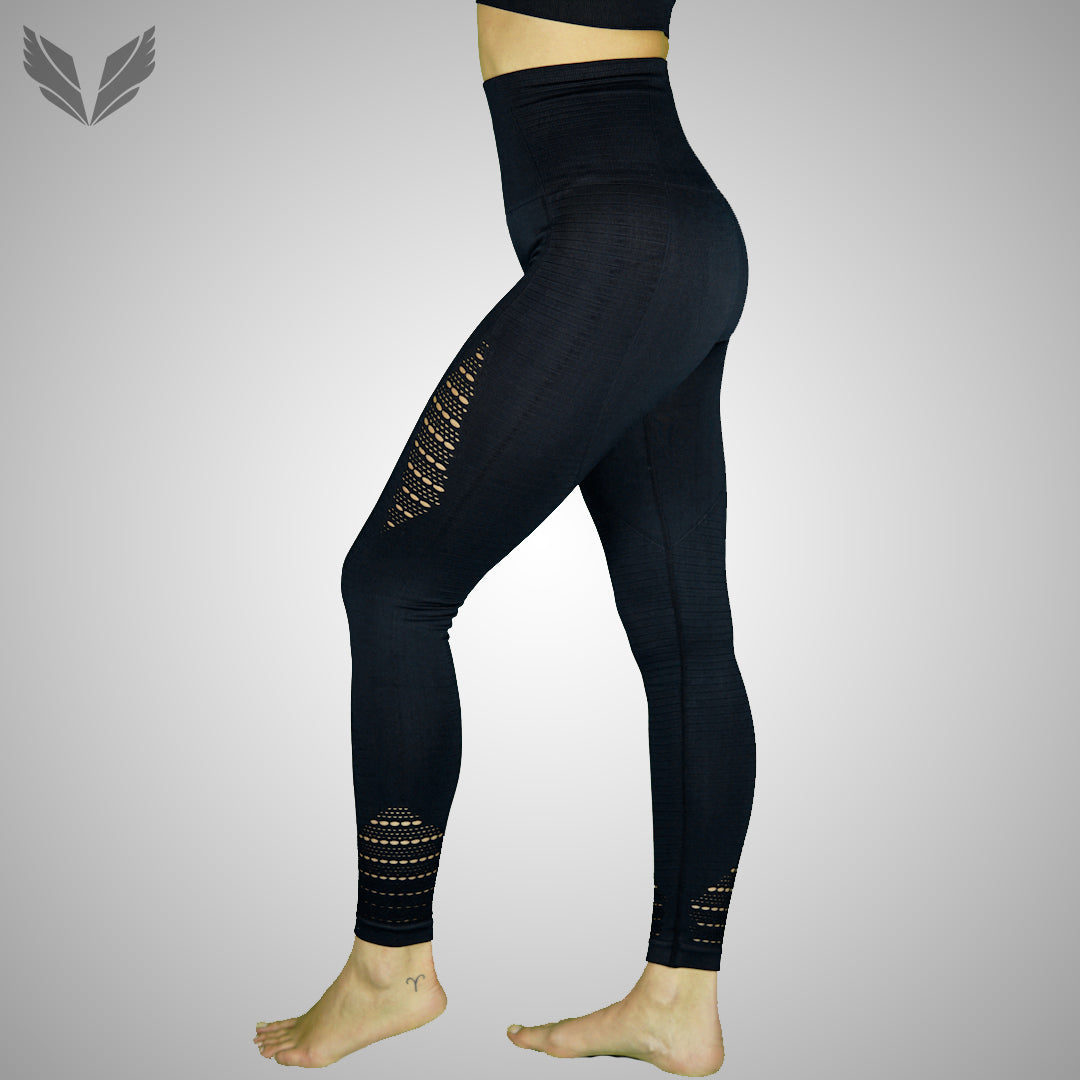 High Waist Squat Proof Sportset Sportlegging Stretchy Dames Sportlegging Comfortabel Rekbaar Hoge Taille Verdano 