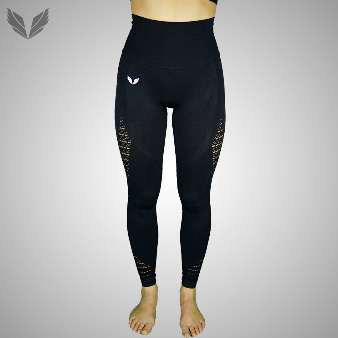 High Waist Squat Proof Sportset Sportlegging Stretchy Dames Sportlegging Comfortabel Rekbaar Hoge Taille Verdano 
