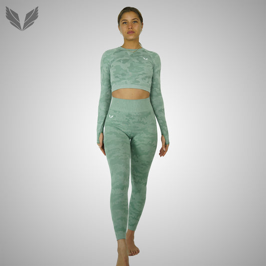 Dames Sportlegging - Sportset Stretchy Comfortabel Rekbaar Hoge Taille Verdano Anti Cellulite Royal High Waist Squat Proof