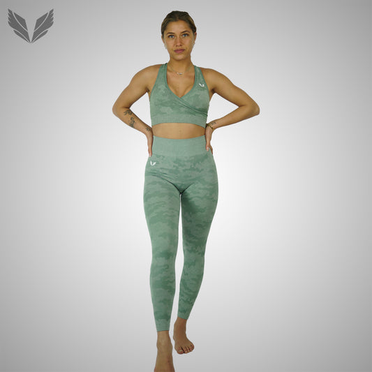 Dames Sportlegging - Sportset Stretchy Comfortabel Rekbaar Hoge Taille Verdano Anti Cellulite Royal High Waist Squat Proof
