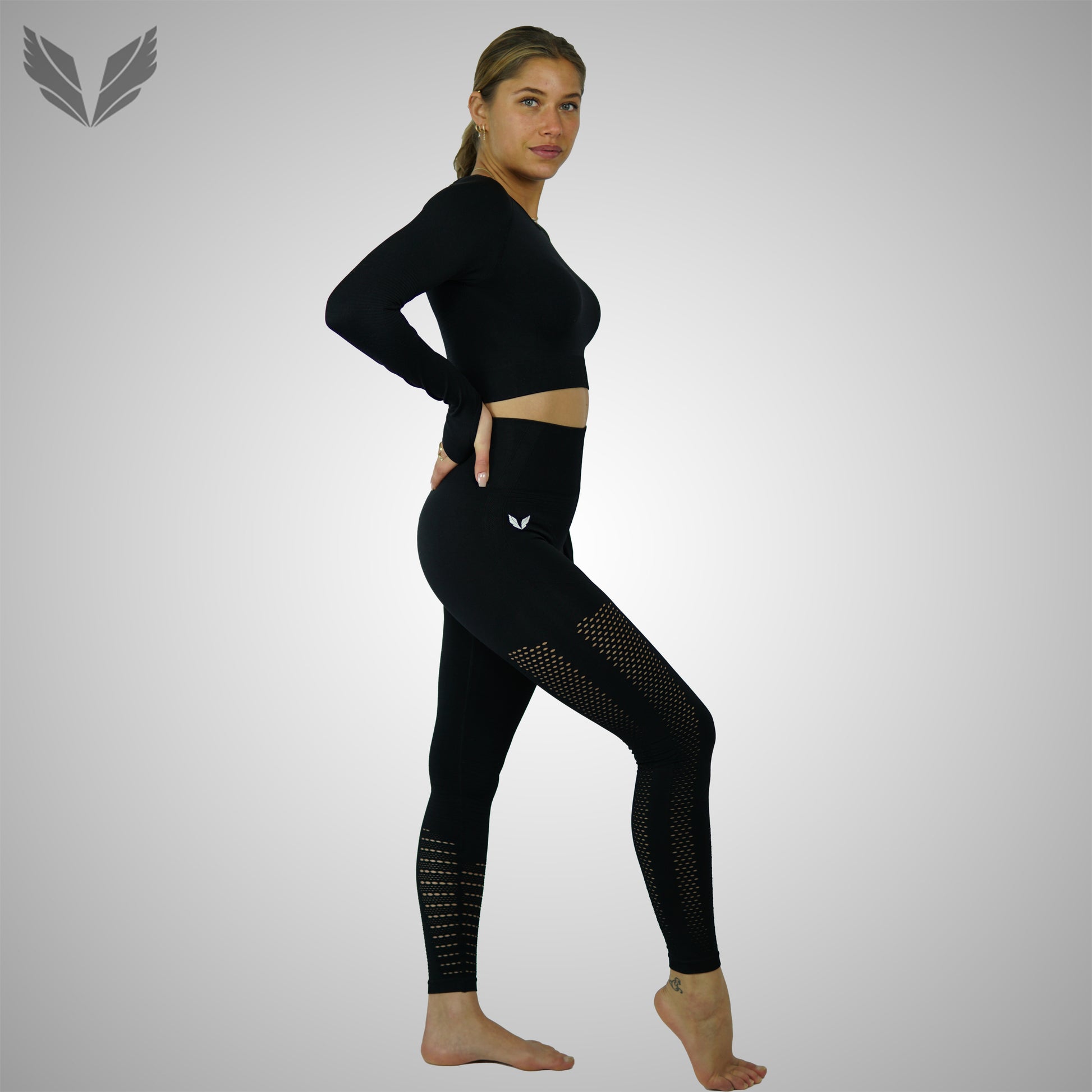  Dames Sportlegging - Sportset Stretchy Comfortabel Rekbaar Hoge Taille Verdano Anti Cellulite Royal High Waist Squat Proof