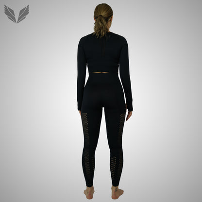  Dames Sportlegging - Sportset Stretchy Comfortabel Rekbaar Hoge Taille Verdano Anti Cellulite Royal High Waist Squat Proof