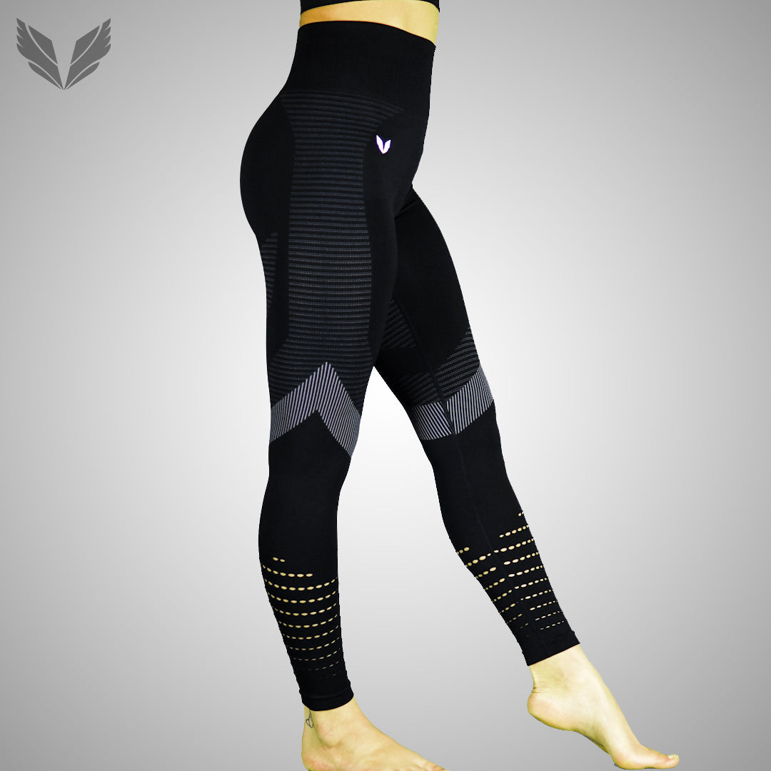 High Waist Squat Proof Sportset Sportlegging Stretchy Dames Sportlegging Comfortabel Rekbaar Hoge Taille Verdano 