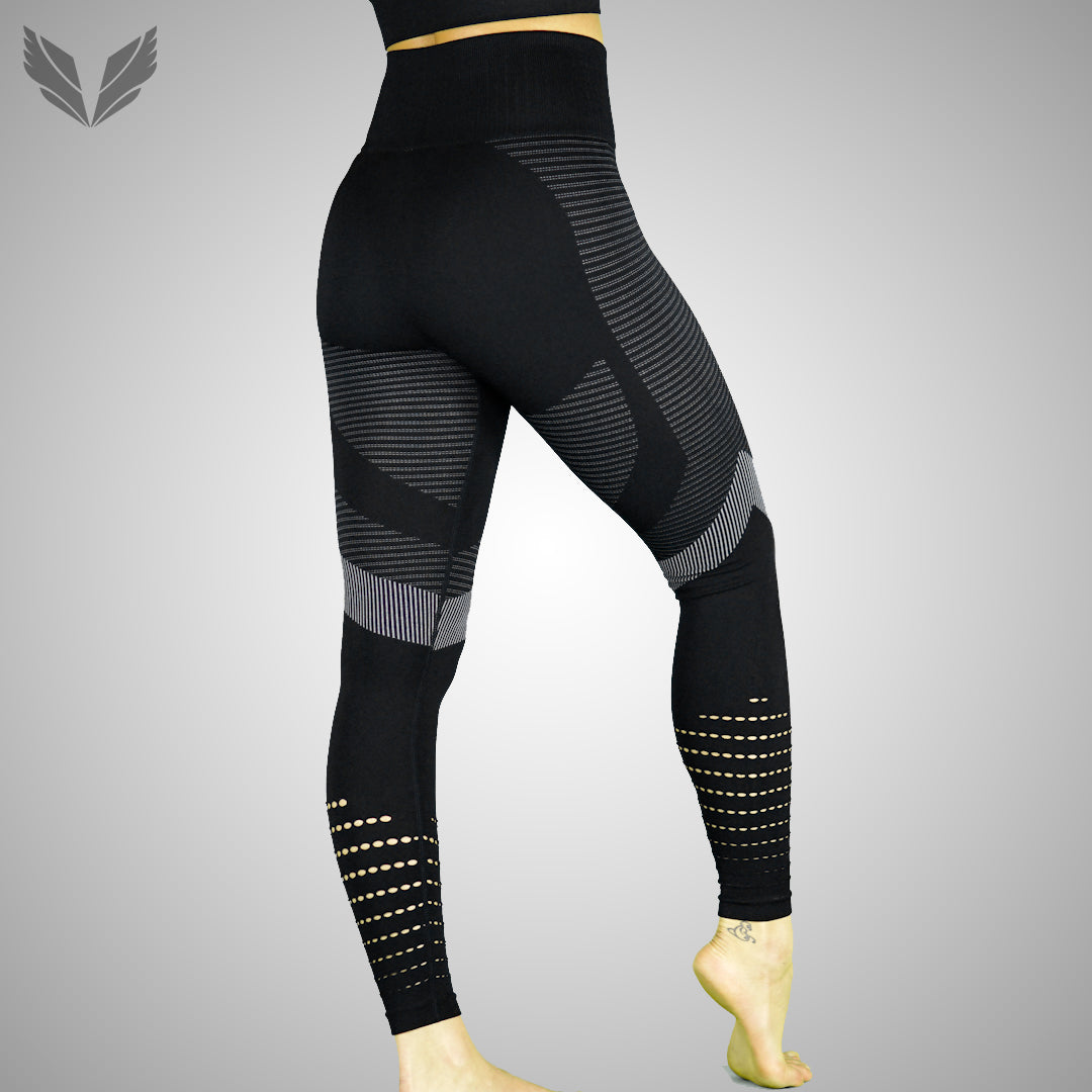 High Waist Squat Proof Sportset Sportlegging Stretchy Dames Sportlegging Comfortabel Rekbaar Hoge Taille Verdano 