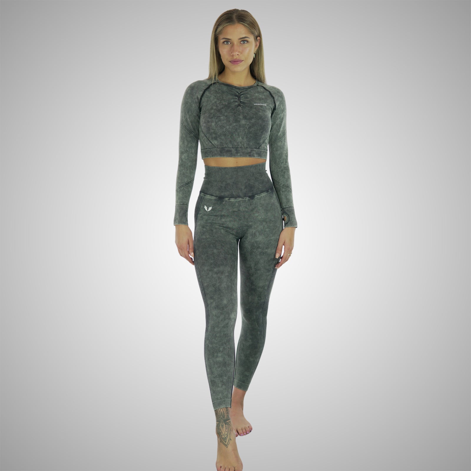 Dames Sportlegging - Sportset Stretchy Comfortabel Rekbaar Hoge Taille Verdano Anti Cellulite Royal High Waist Squat Proof