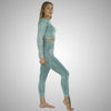 Dames Sportlegging - Sportset Stretchy Comfortabel Rekbaar Hoge Taille Verdano Anti Cellulite Royal High Waist Squat Proof